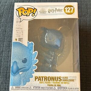 Funko Pop! Harry Potter Albus Dumbledore Patronus Figure - Blue